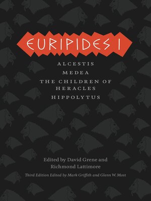 cover image of Euripides I